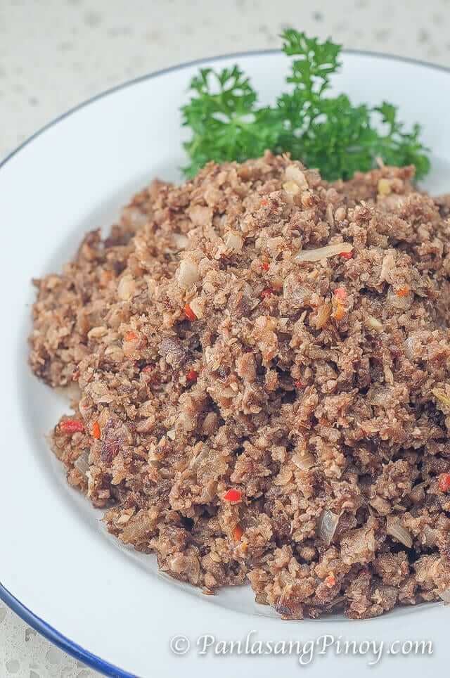 Crispy Pata Sisig