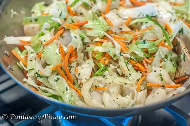 Squid Ball Pancit Canton Recipe Chow Mein Panlasang Pinoy