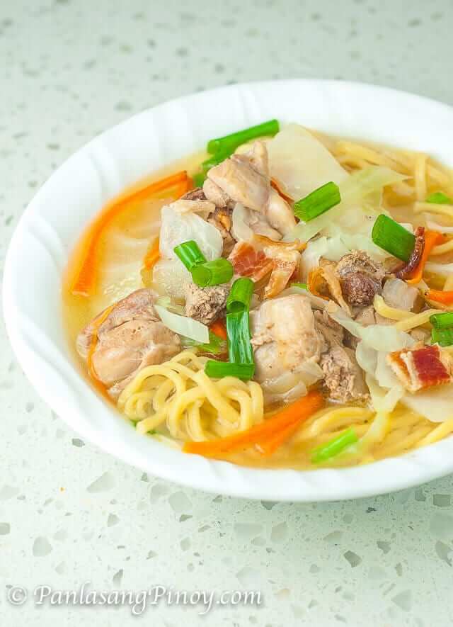 Filipino Chicken Noodle Soup