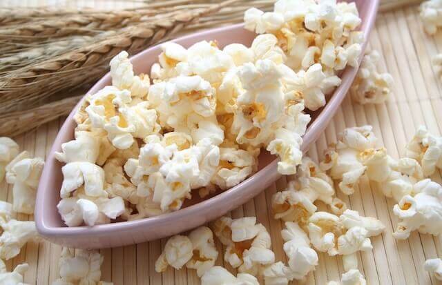 Gezonde popcorn