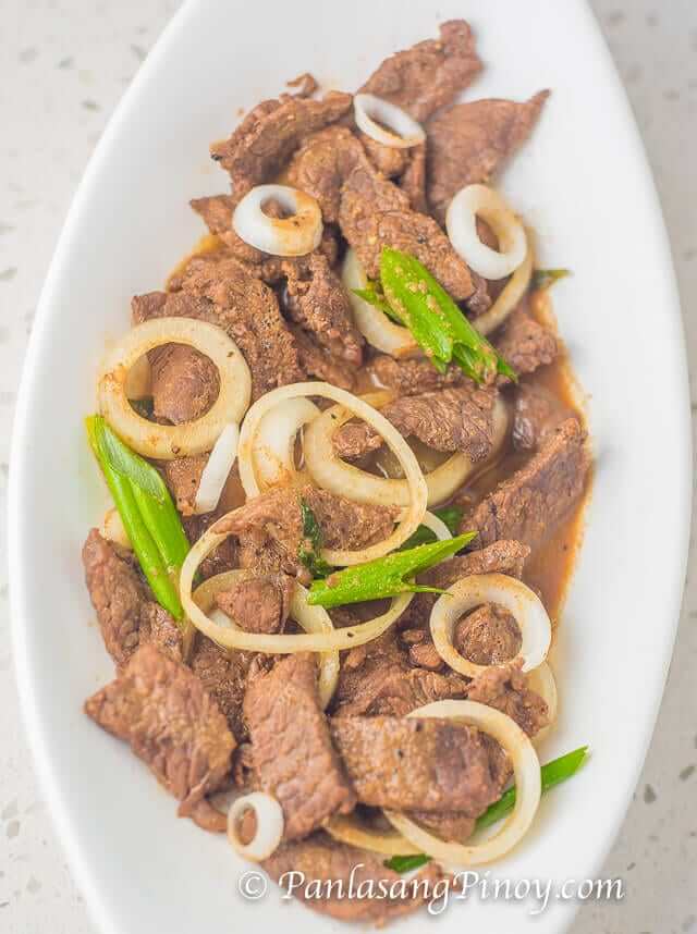 Sirloin Beef Steak Tagalog