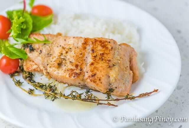 lemon garlic butter salmon recipe