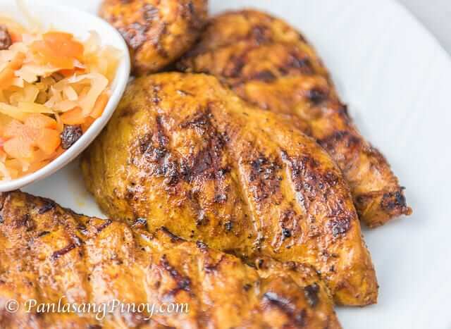 Grilled Chicken Breasts Inasal Recipe