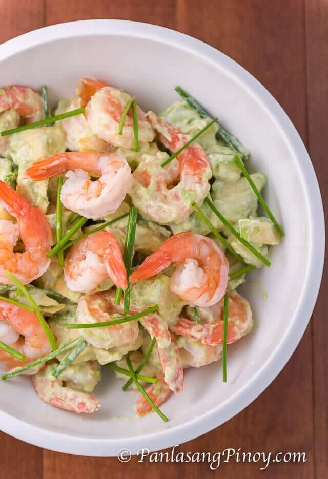 shrimp avocado salad recipe