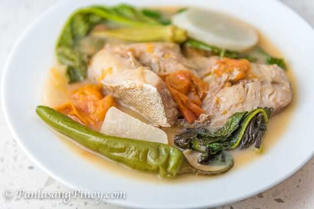 sinigang na lapu lapu sa miso