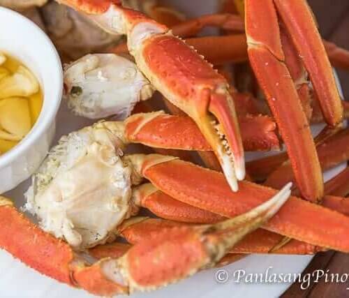 Steamed Snow Crab Legs Recipe Panlasang Pinoy