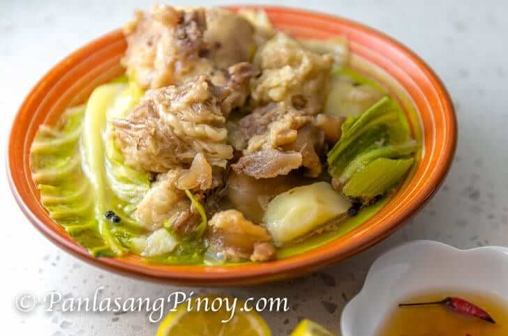 Nilagang litid recipe