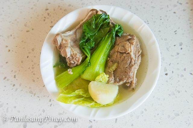 Pork Baby Back Ribs Nilaga Recipe