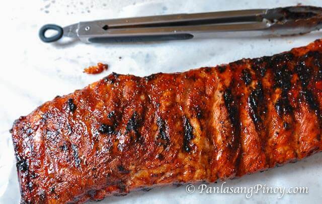 grilled st louis style ribs