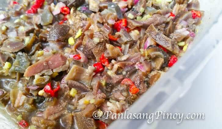 Spicy Kilawing Kambing Recipe with Ginger