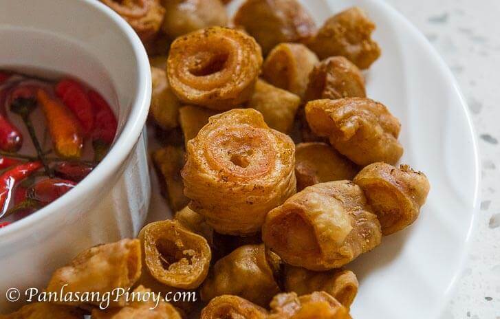 Crispy Bagbagis (Crispy Deep Fried Pork Intestine 