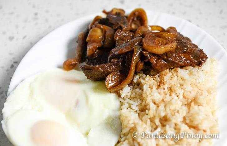 Bistek Silog - Pinoy Beef Steak