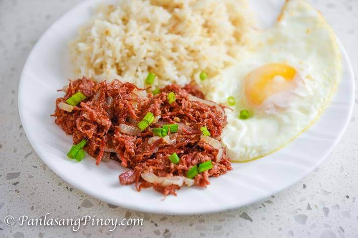 Breakfast Corned Beef Silog