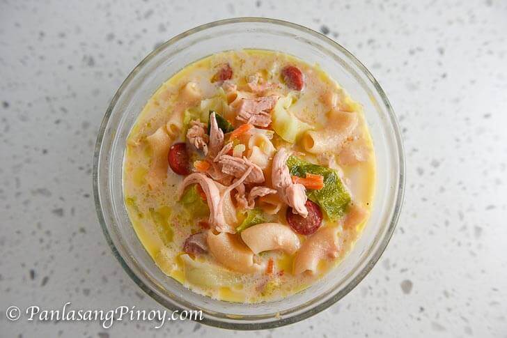 Creamy Chicken Sopas - Panlasang Pinoy