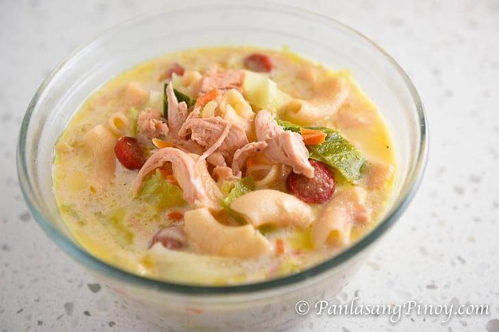 Creamy Chicken Sopas Panlasang Pinoy 