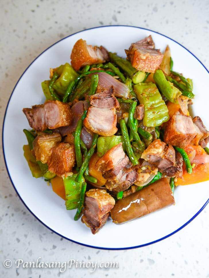 Pinakbet with Lechon Kawali