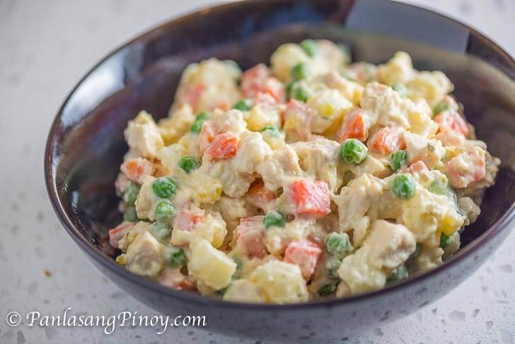 Chicken Potato Salad Panlasang Pinoy