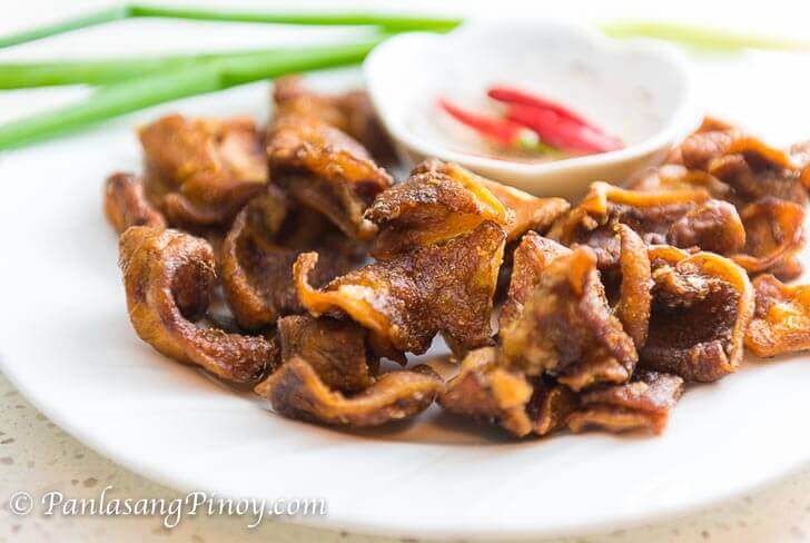 Crispy Tenga Pork Ears