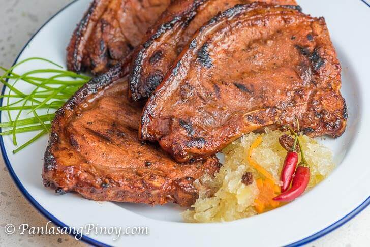 Marinated Grilled Pork Chop