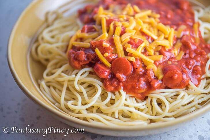 Panlasang Pinoy Spaghetti Recipe