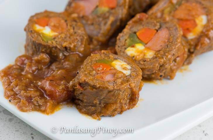 Classic Beef Morcon - Panlasang Pinoy