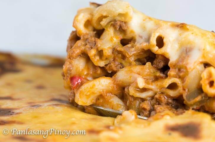 panlasang recipe pinoy macaroni baked Macaroni  Cheesy Recipe Pinoy Baked Panlasang