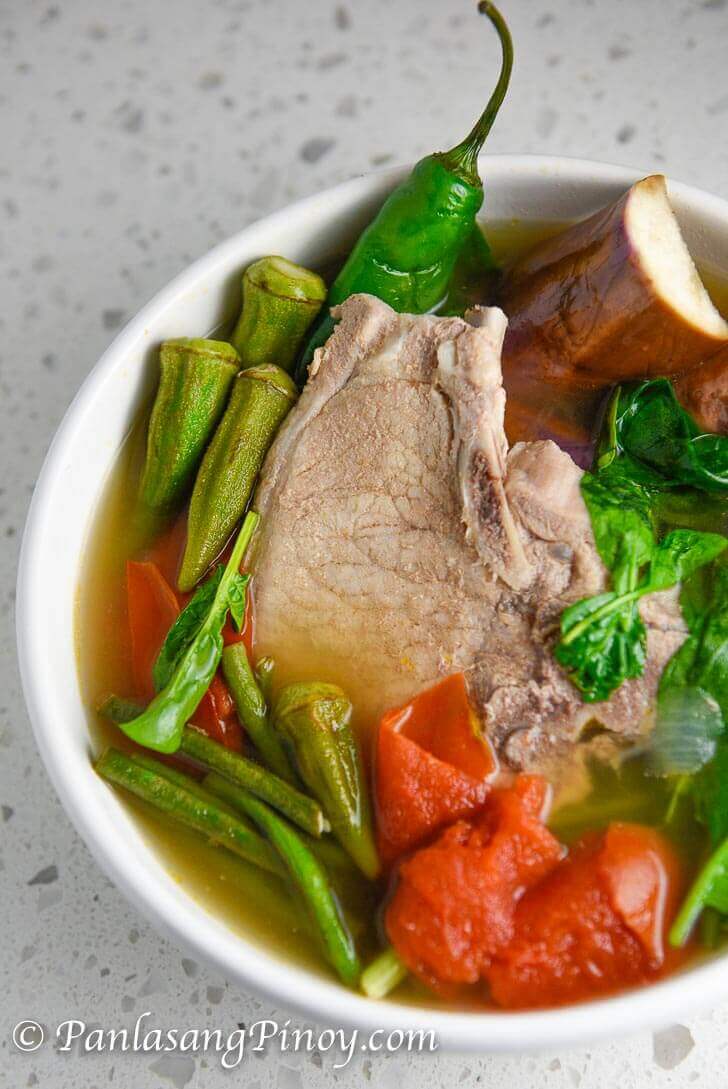 Pork Chop Sinigang - Panlasang Pinoy