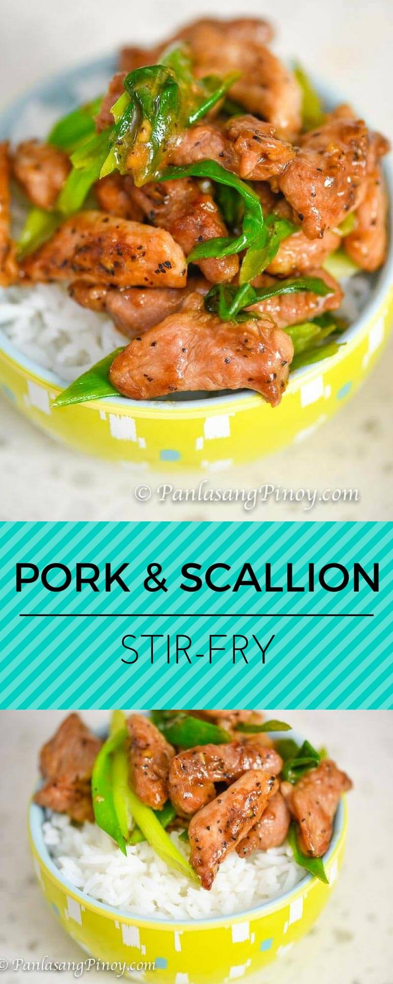Pork and Scallion Stir Fry