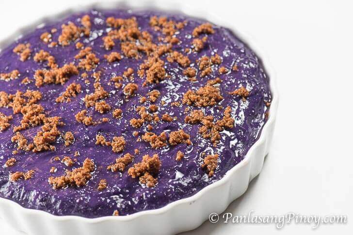 using recipes flour yam Pinoy  Recipe Kalamay Panlasang  Ube