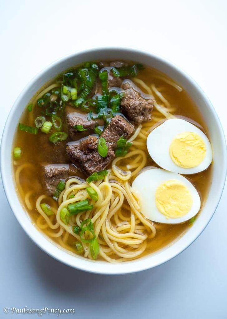 Beef Pares Mami Recipe - Panlasang Pinoy