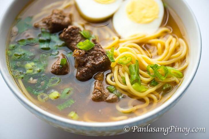 Beef Pares Mami Noodles Recipe Panlasang Pinoy