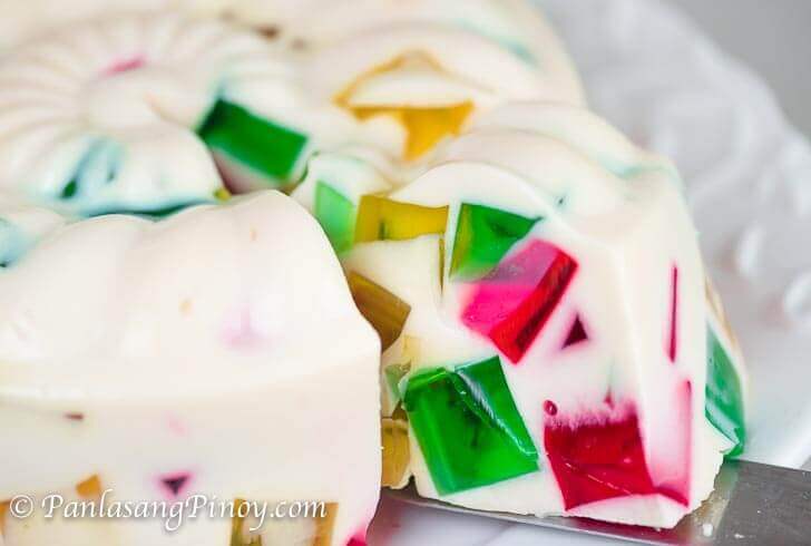 Cathedral Window Jelly Recipe - Panlasang Pinoy