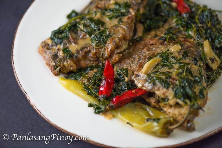 Fried Tilapia in Coconut Milk - Ginataang Tilapia