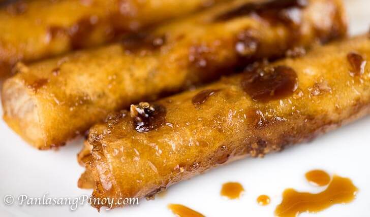 Mini Turon Recipe (Banana Lumpia with Caramel)