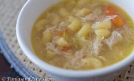 Chicken Macaroni Soup Recipe