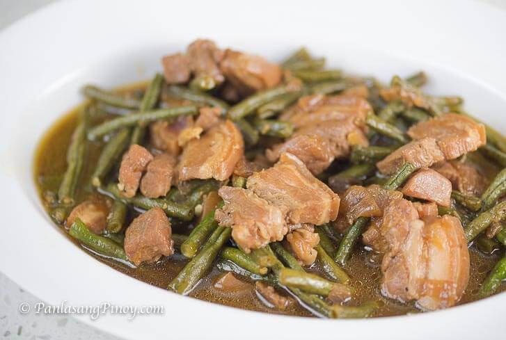 Pork Adobo with Sitaw Recipe Panlasang Pinoy