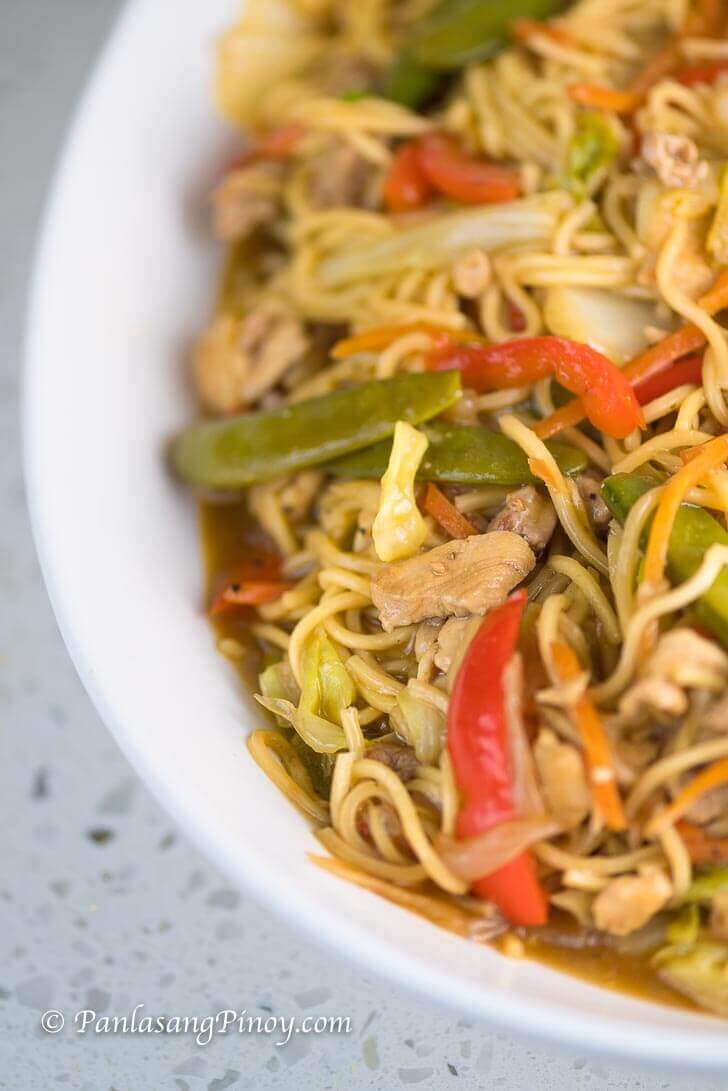 pancit with oyster sauce recipe