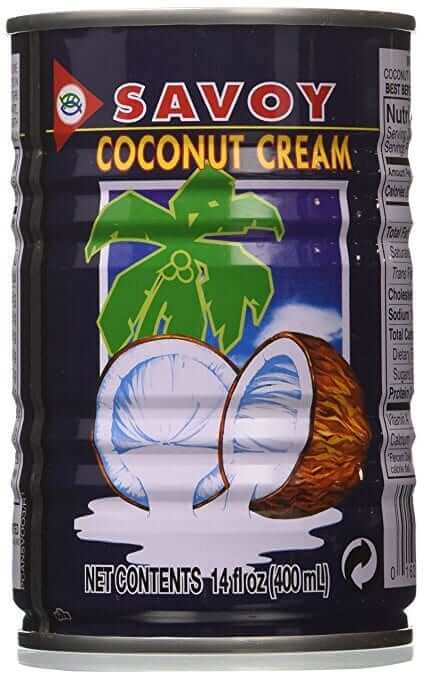 Coconut Cream in Can