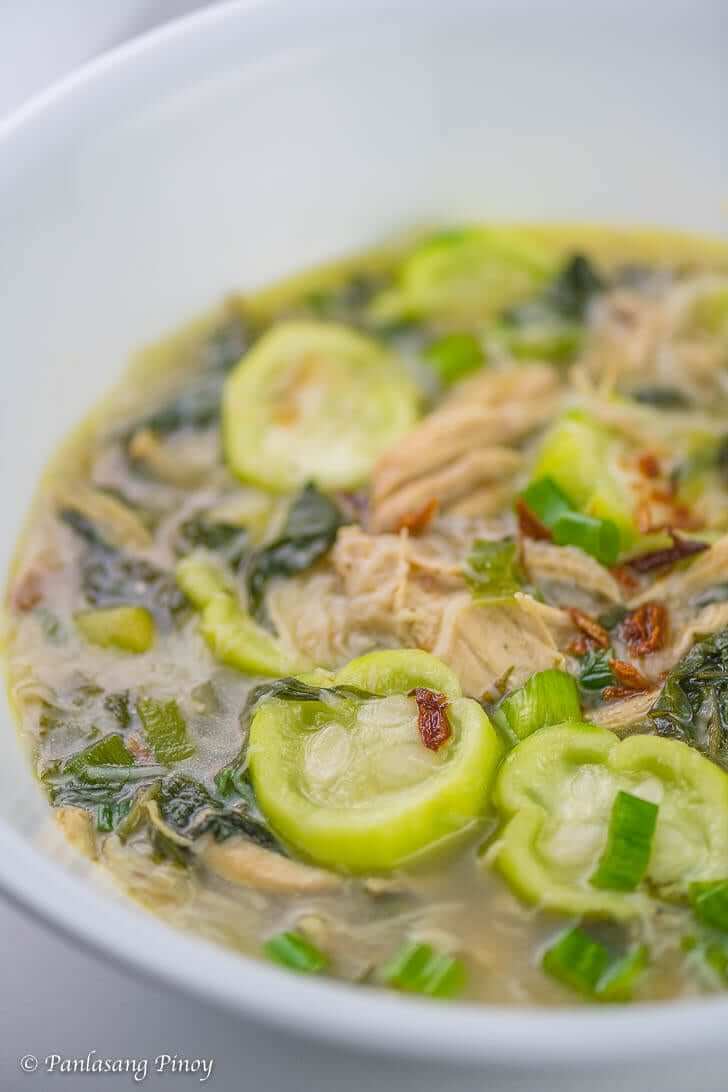 Chicken Soup with Misua and Patola Recipe