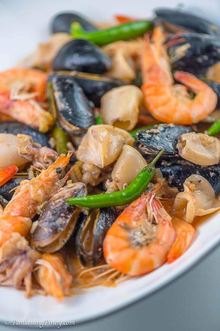 Seafood Bicol Express Recipe Panlasang Pinoy