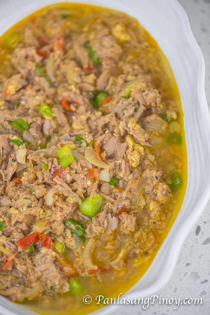 Tuna in Can Sarciado Recipe Panlasang Pinoy