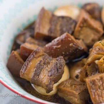 Braised Pork Belly in Soy Sauce - Tau Yew Bak