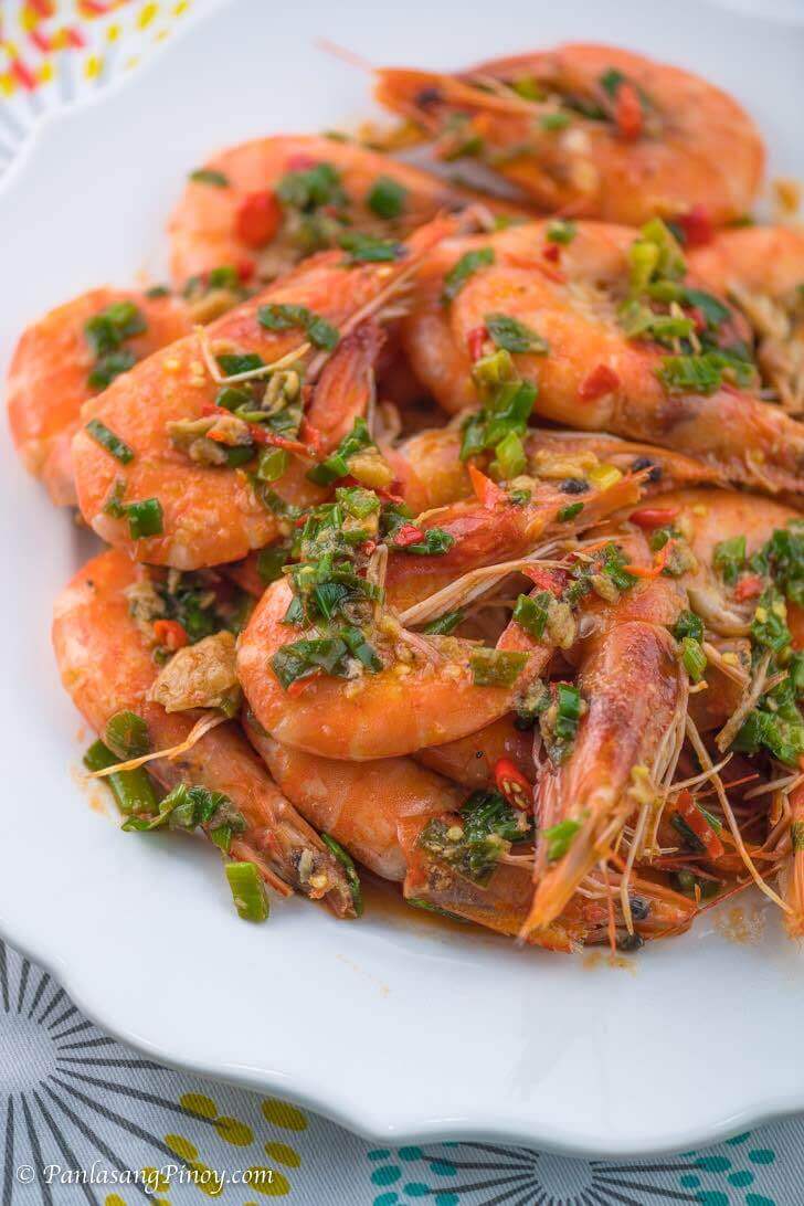 Chili Garlic Butter Shrimp