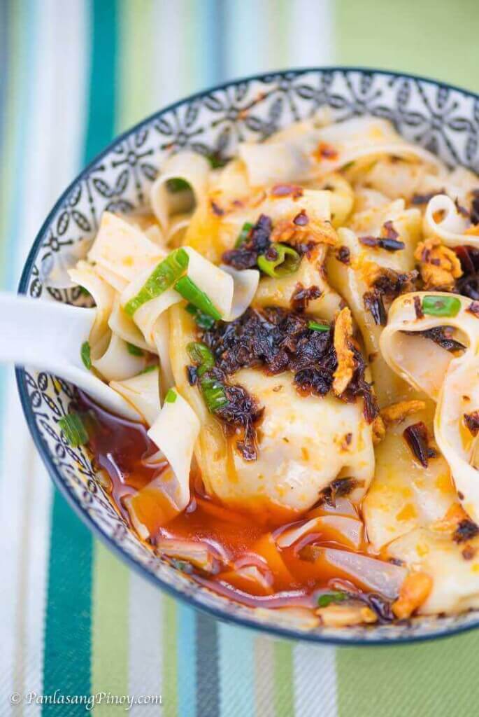 Spicy Pork Wonton Soup Recipe