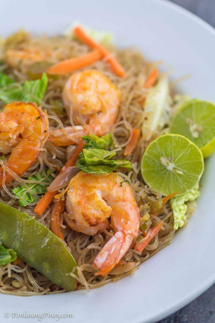 Shrimp Pancit Bihon Recipe Panlasang Pinoy