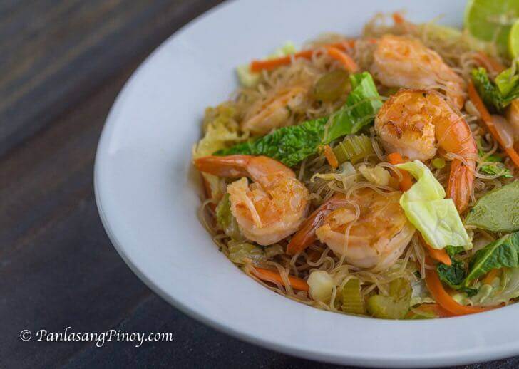 filipino pancit bihon