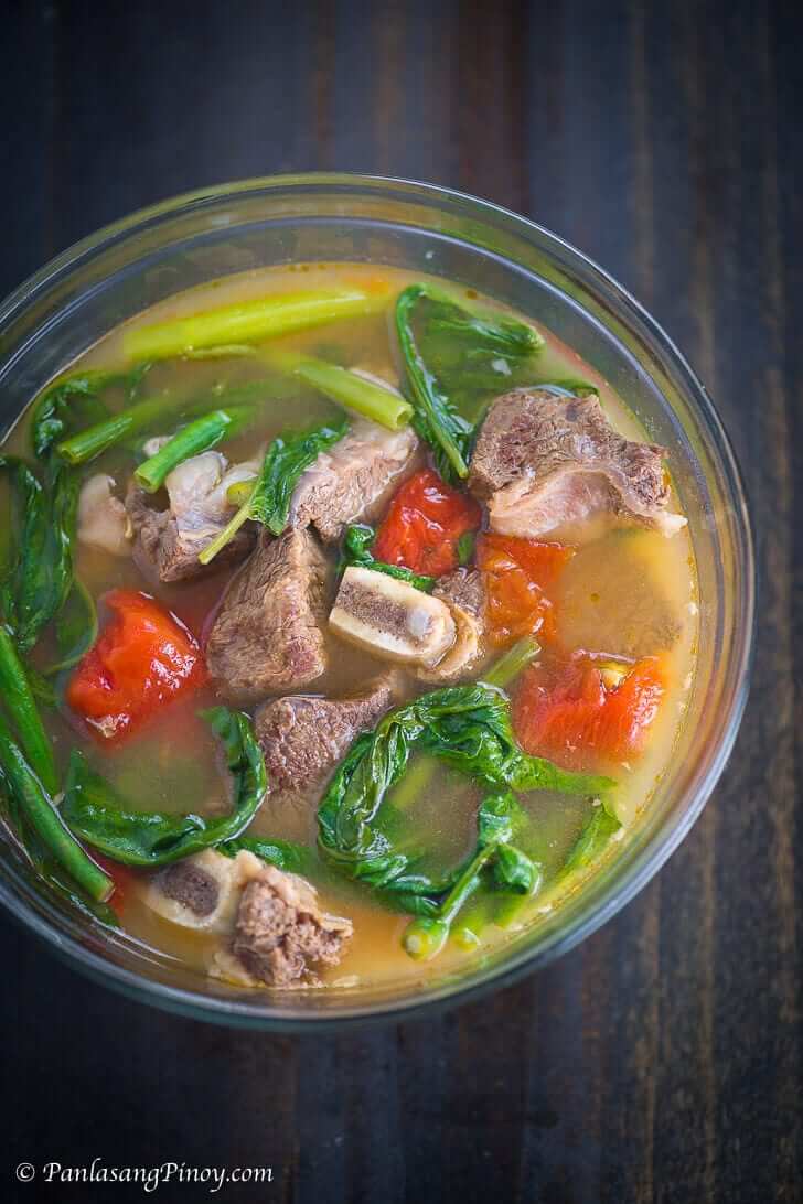 Beef Short Rib Sinigang na may Pakwan