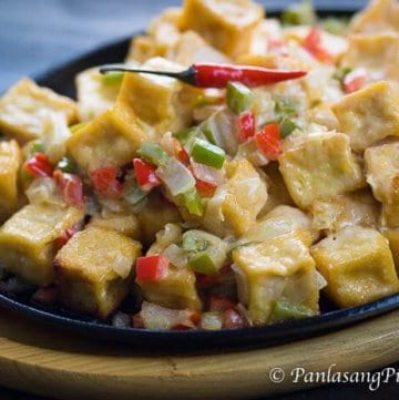 Sizzling Tofu