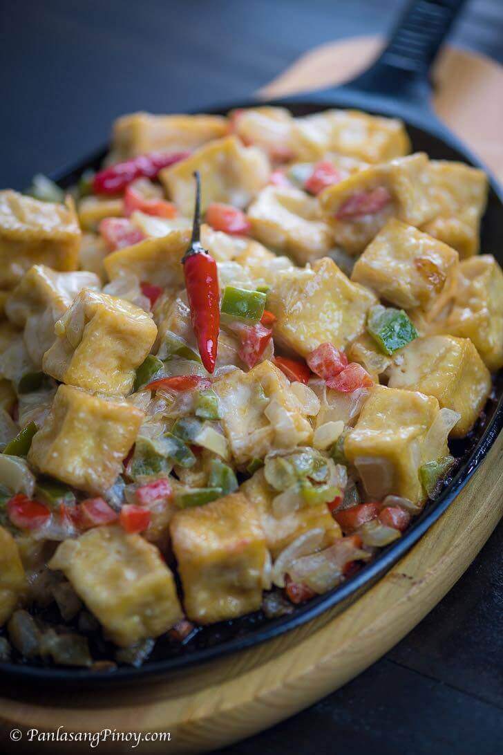 Sizzling Tofu Recept