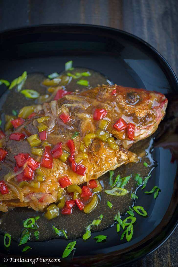 Sweet and Sour Red Snapper Panlasang Pinoy